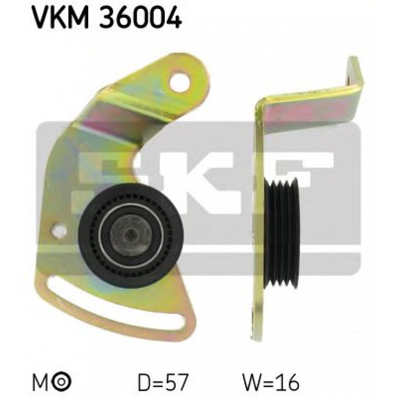 VKM 36004 SKF Натягувач поліклинового ременя